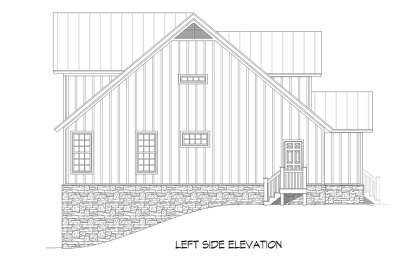 Country House Plan #940-00821 Elevation Photo