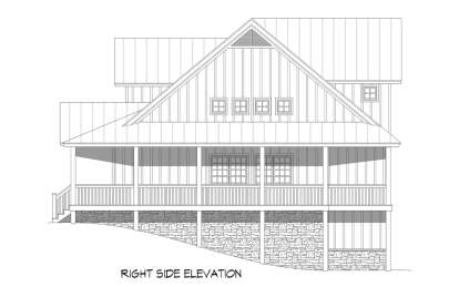 Country House Plan #940-00821 Elevation Photo