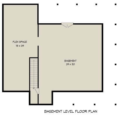 Basement for House Plan #940-00821