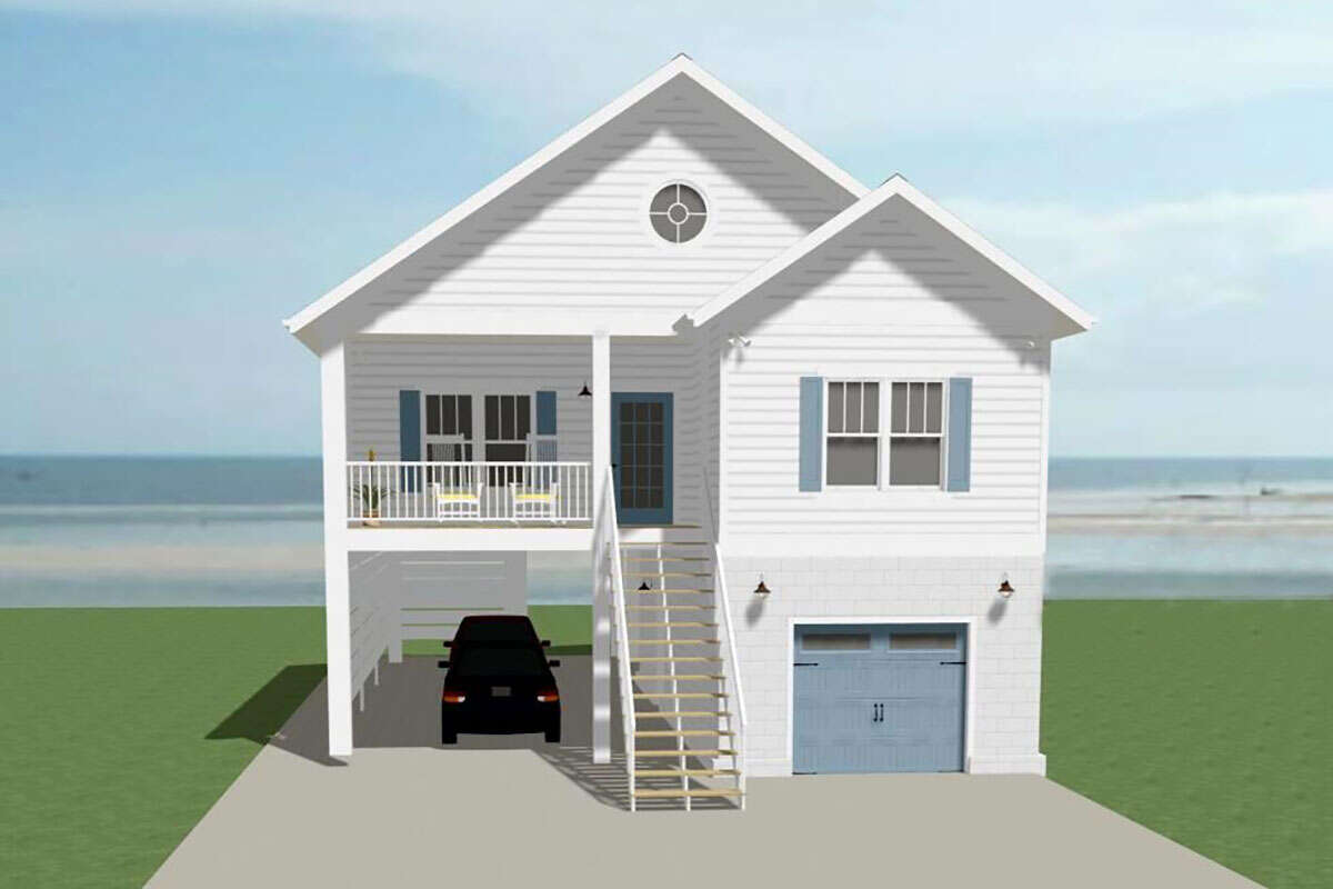 Coastal Plan - 1,097 Square Feet, 2 Bedrooms, 2 Bathrooms | Floor Plan ...
