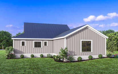 Modern Farmhouse House Plan #009-00364 Elevation Photo