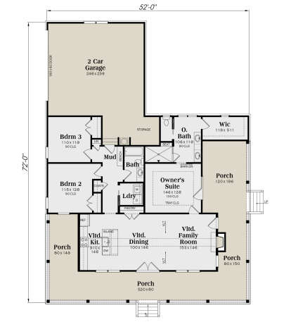 House Plan House Plan #29431 Drawing 1