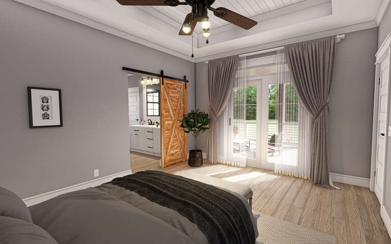 Modern Farmhouse House Plan #009-00364 Additional Photo