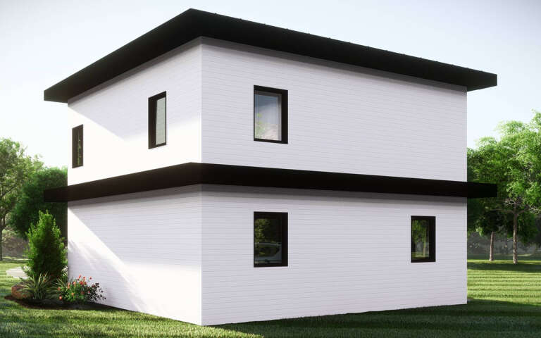 Modern House Plan #5032-00250 Elevation Photo