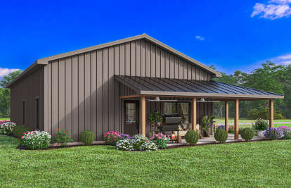 Barn House Plan #5032-00251 Elevation Photo
