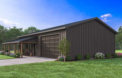 Barn House Plan #5032-00251 Elevation Photo