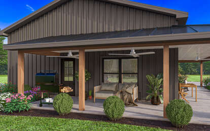 Barn House Plan #5032-00251 Elevation Photo