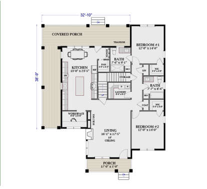 Main Floor  for House Plan #6849-00144