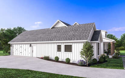 Modern Farmhouse House Plan #041-00332 Elevation Photo