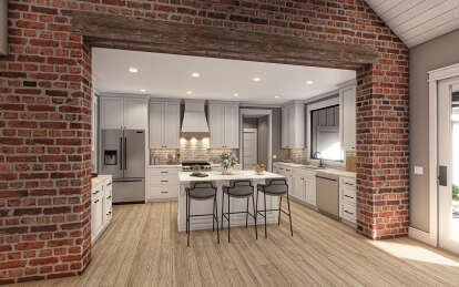 Modern Farmhouse House Plan #041-00332 Additional Photo