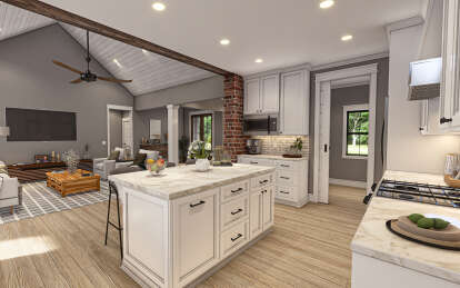 Modern Farmhouse House Plan #041-00332 Additional Photo