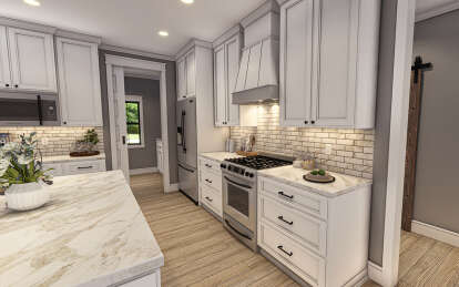 Modern Farmhouse House Plan #041-00332 Additional Photo