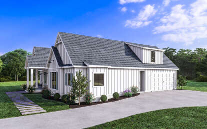 Modern Farmhouse House Plan #4534-00102 Elevation Photo