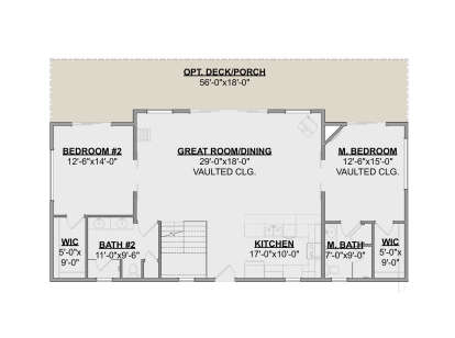 Main Floor for House Plan #1462-00063