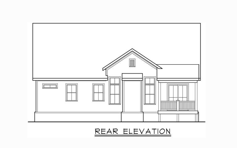 Modern Farmhouse House Plan #8594-00479 Elevation Photo