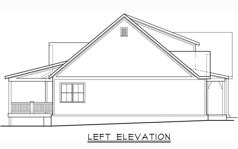 Modern Farmhouse House Plan #8594-00479 Elevation Photo