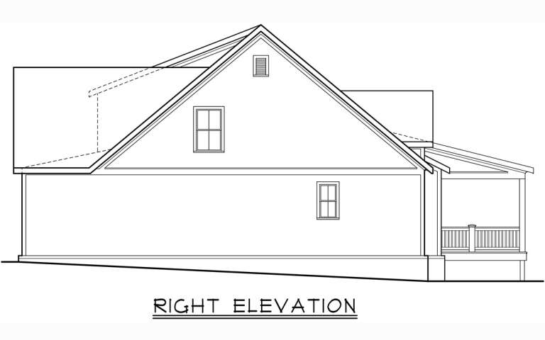 Modern Farmhouse House Plan #8594-00479 Elevation Photo