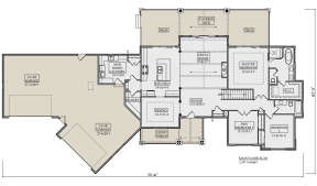 Main Floor  for House Plan #5631-00219