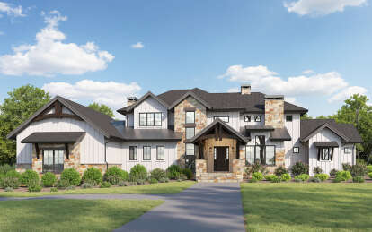 Craftsman House Plan #5631-00221 Elevation Photo