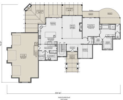 Main Floor  for House Plan #5631-00221