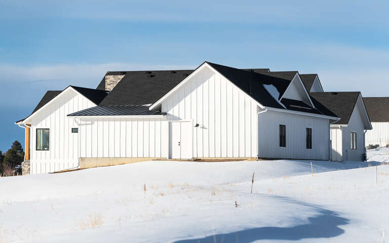 Modern Farmhouse House Plan #5631-00223 Build Photo
