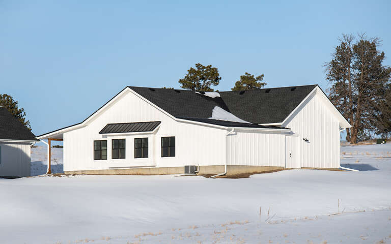 Modern Farmhouse House Plan #5631-00223 Build Photo
