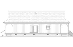 Cottage House Plan #048-00296 Elevation Photo