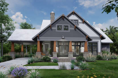 Craftsman House Plan #9401-00119 Elevation Photo