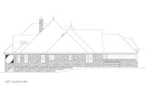 French Country House Plan #5445-00511 Elevation Photo