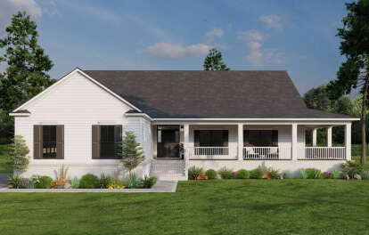 Farmhouse House Plan #8318-00353 Elevation Photo