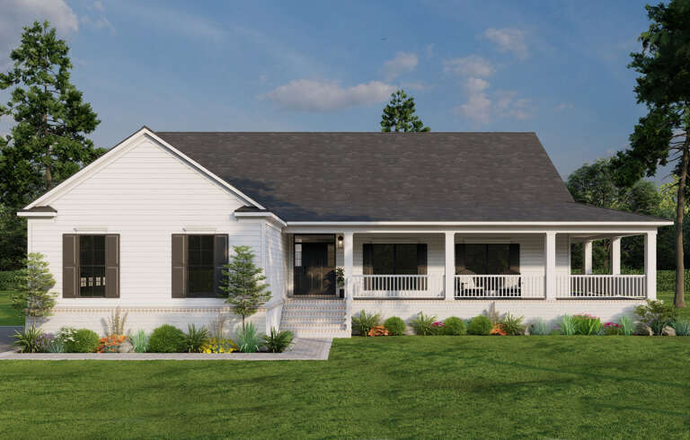 House Plan House Plan #29453 Front Elevation 