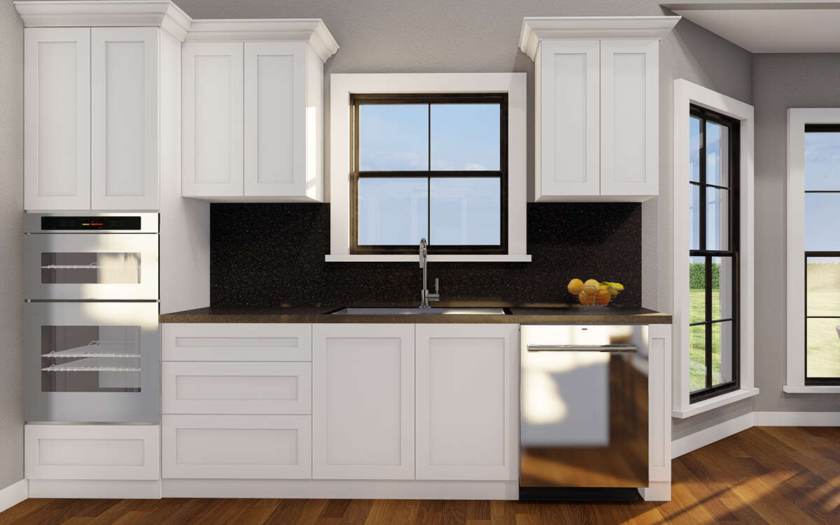 Farmhouse Plan: 2,193 Square Feet, 3 Bedrooms, 2.5 Bathrooms - 8318-00353