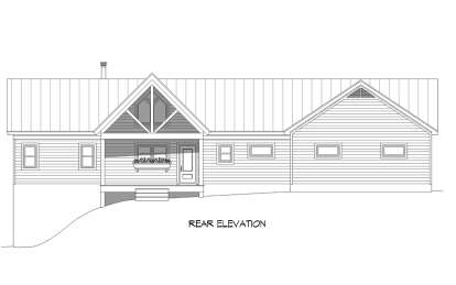 Country House Plan #940-00824 Elevation Photo