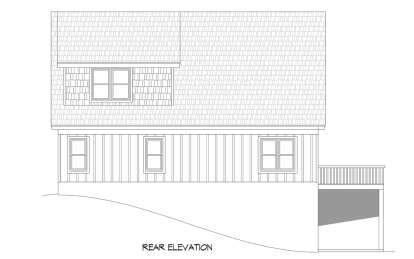 Mountain House Plan #940-00825 Elevation Photo