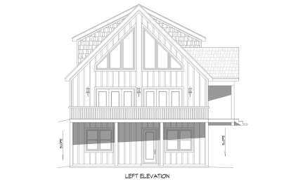 Mountain House Plan #940-00825 Elevation Photo