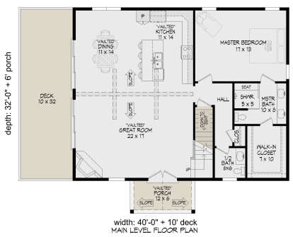 Main Floor  for House Plan #940-00825
