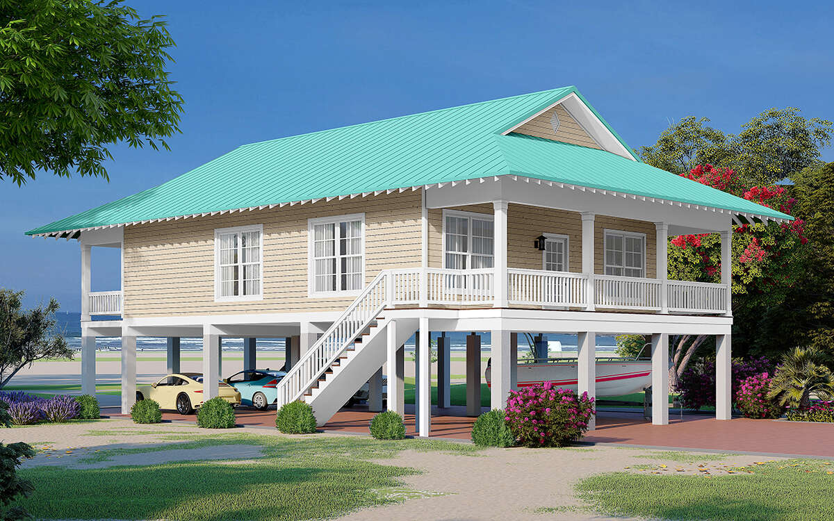 Coastal Plan: 1,546 Square Feet, 3 Bedrooms, 2 Bathrooms - 940-00826