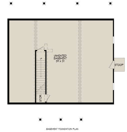 Basement for House Plan #940-00827