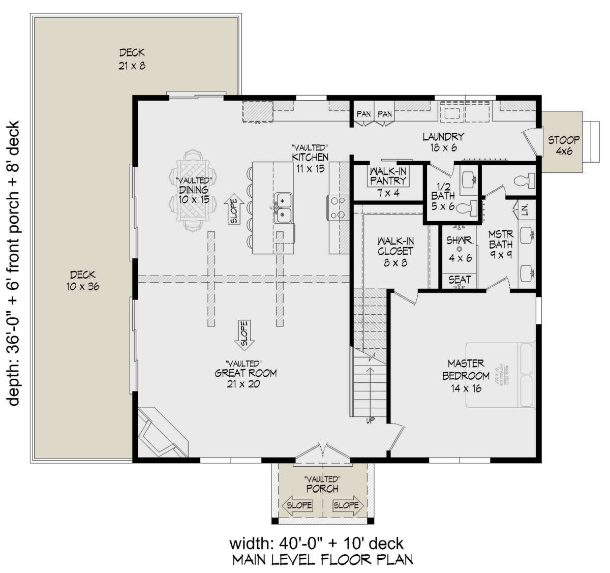 Main Floor  for House Plan #940-00828