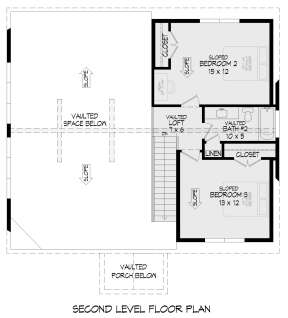 Second Floor for House Plan #940-00828