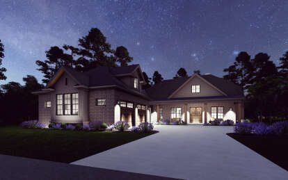 Craftsman House Plan #425-00054 Elevation Photo