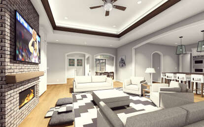 Craftsman House Plan #425-00054 Additional Photo