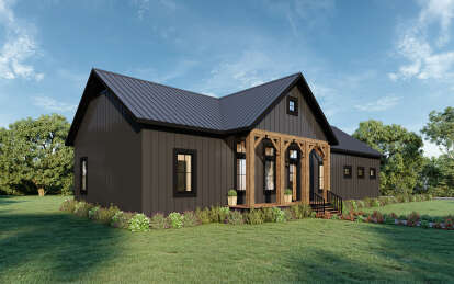 Barn House Plan #1776-00134 Elevation Photo