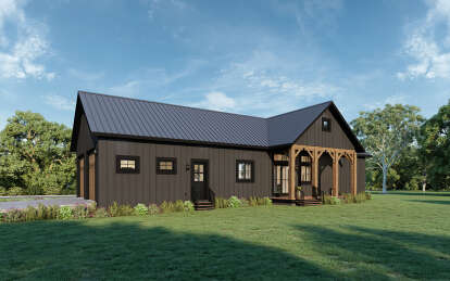 Barn House Plan #1776-00134 Elevation Photo