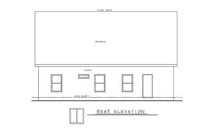 Traditional House Plan #402-01803 Elevation Photo