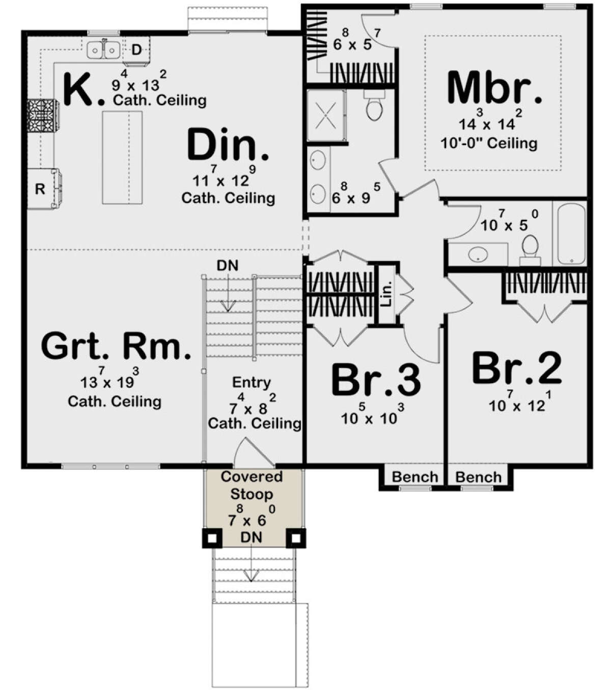 Main Floor for House Plan #963-00810