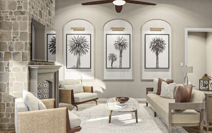 Southwest House Plan #963-00811 Additional Photo