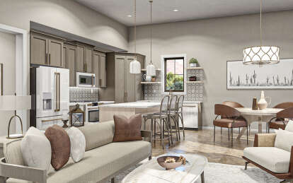 Southwest House Plan #963-00811 Additional Photo