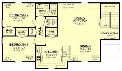 Second Floor for House Plan #041-00333