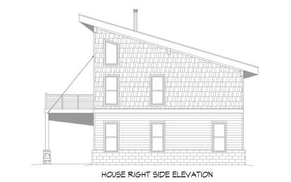 Modern House Plan #940-00830 Elevation Photo